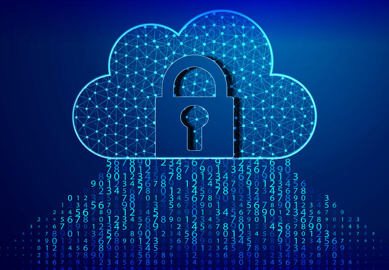 Cloud security concept