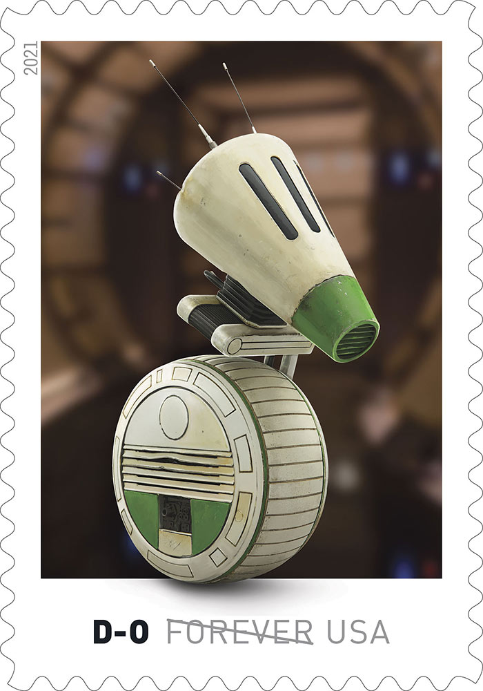 Star Wars stamps - D-O