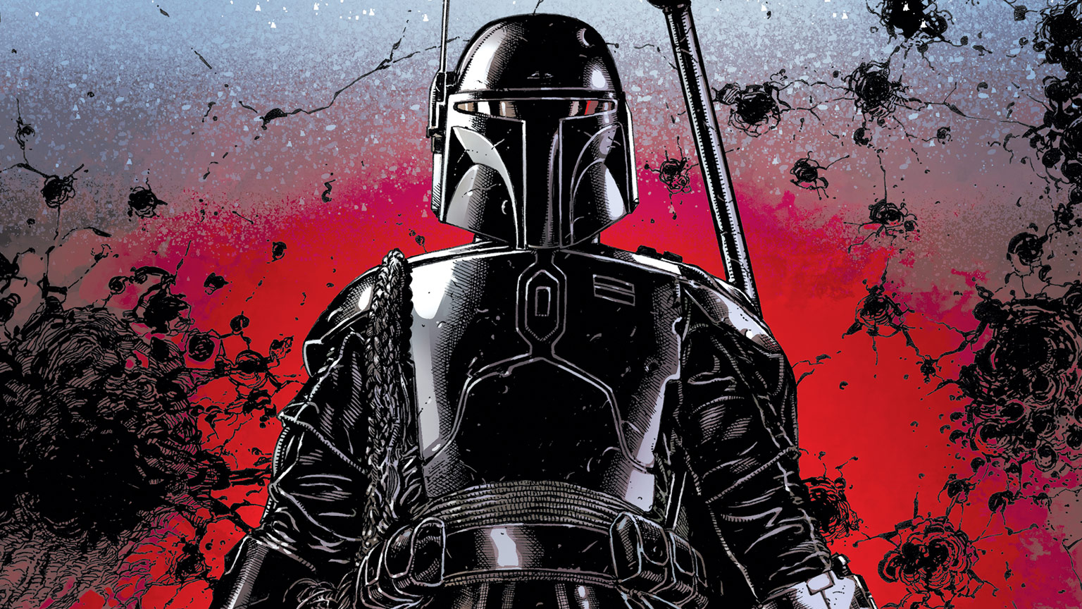 Boba Fett in a teaser from Marvel