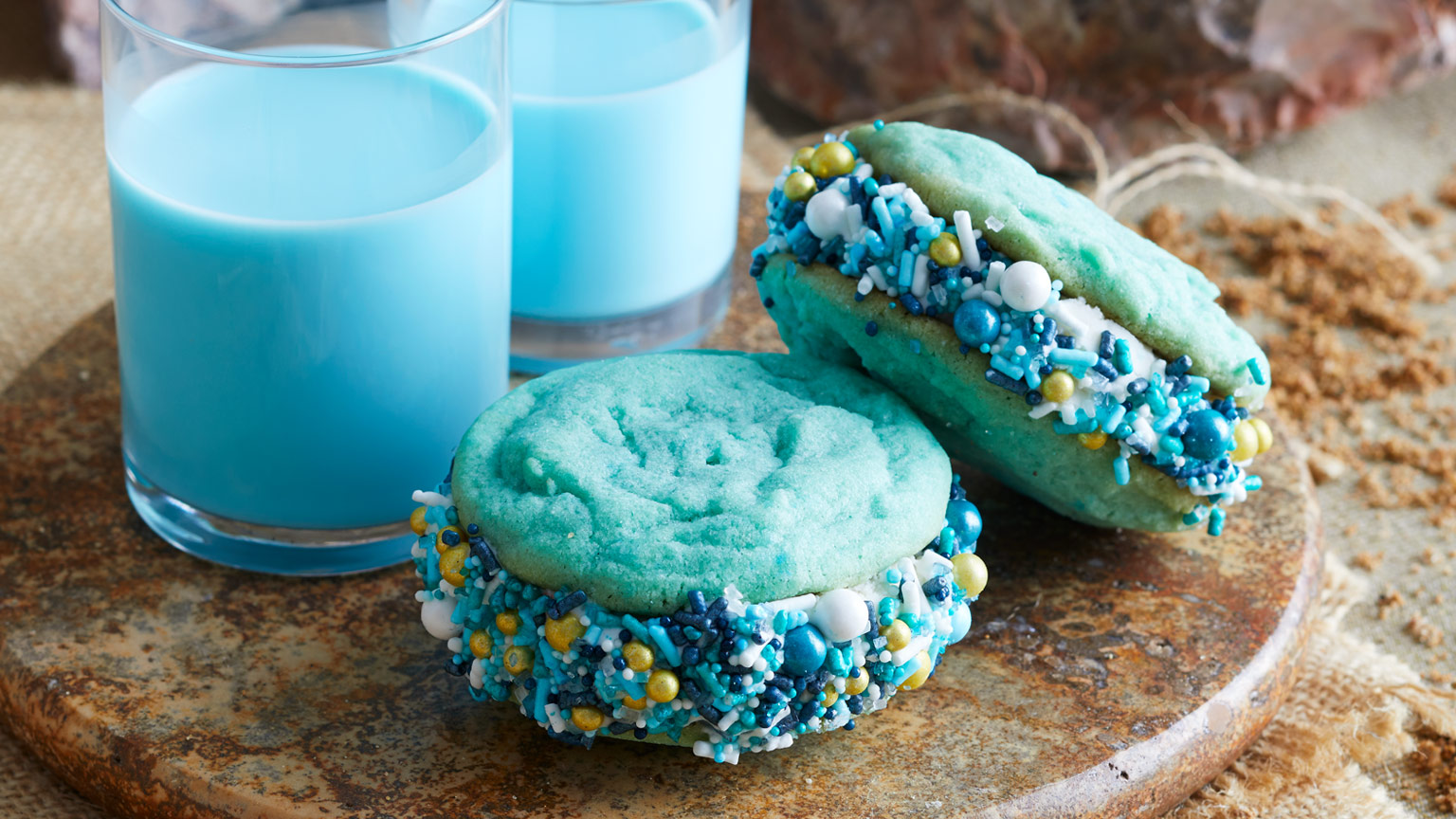 Bantha Blue Butter Sandwich Cookies