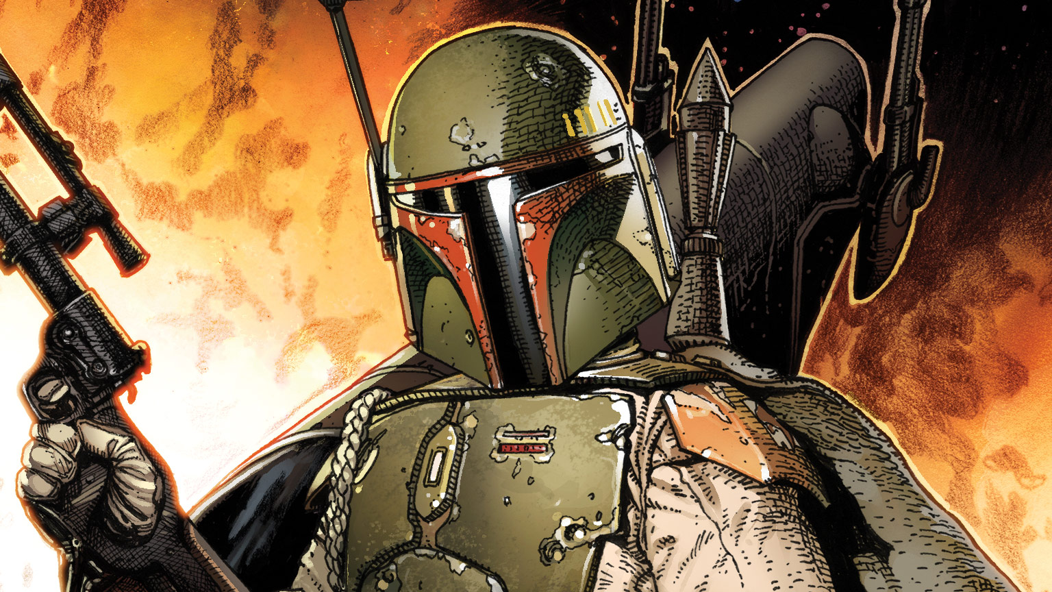 Star Wars: War of the Bounty Hunters #1 cover