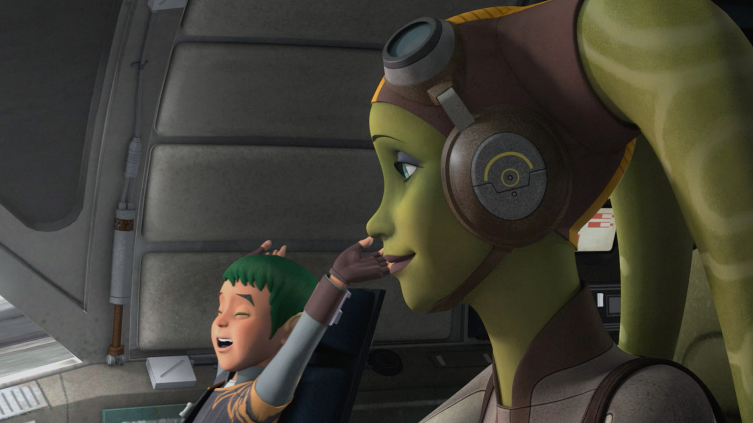 Hera Syndulla and Jacen.