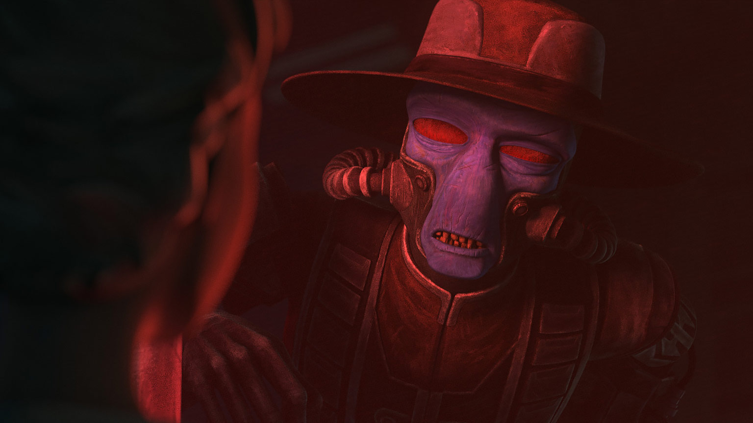 Omega and Cad Bane in The Bad Batch: "Bounty Lost"