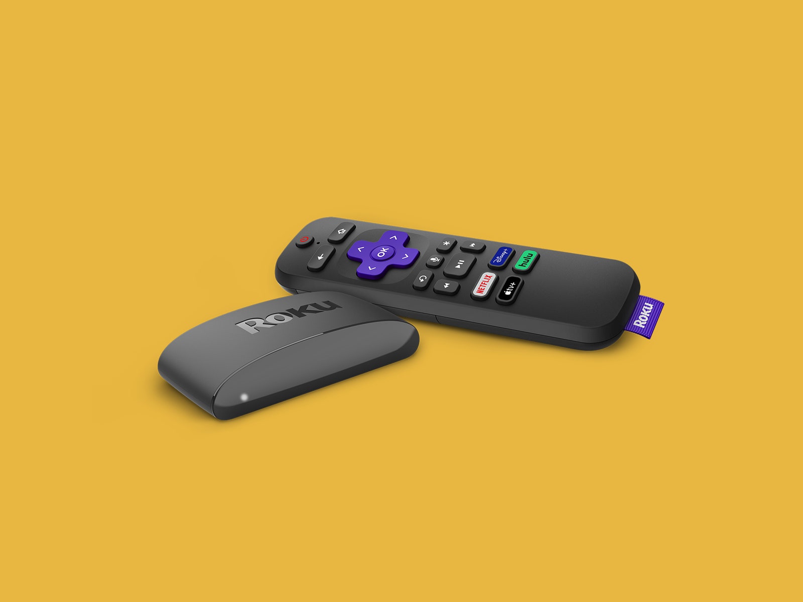 Roku Express 4k and Roku remote