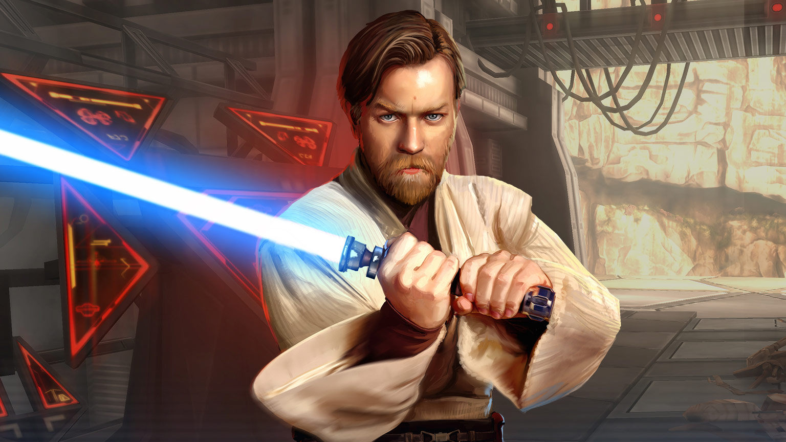 Obi-Wan Kenobi in Galactic Heroes