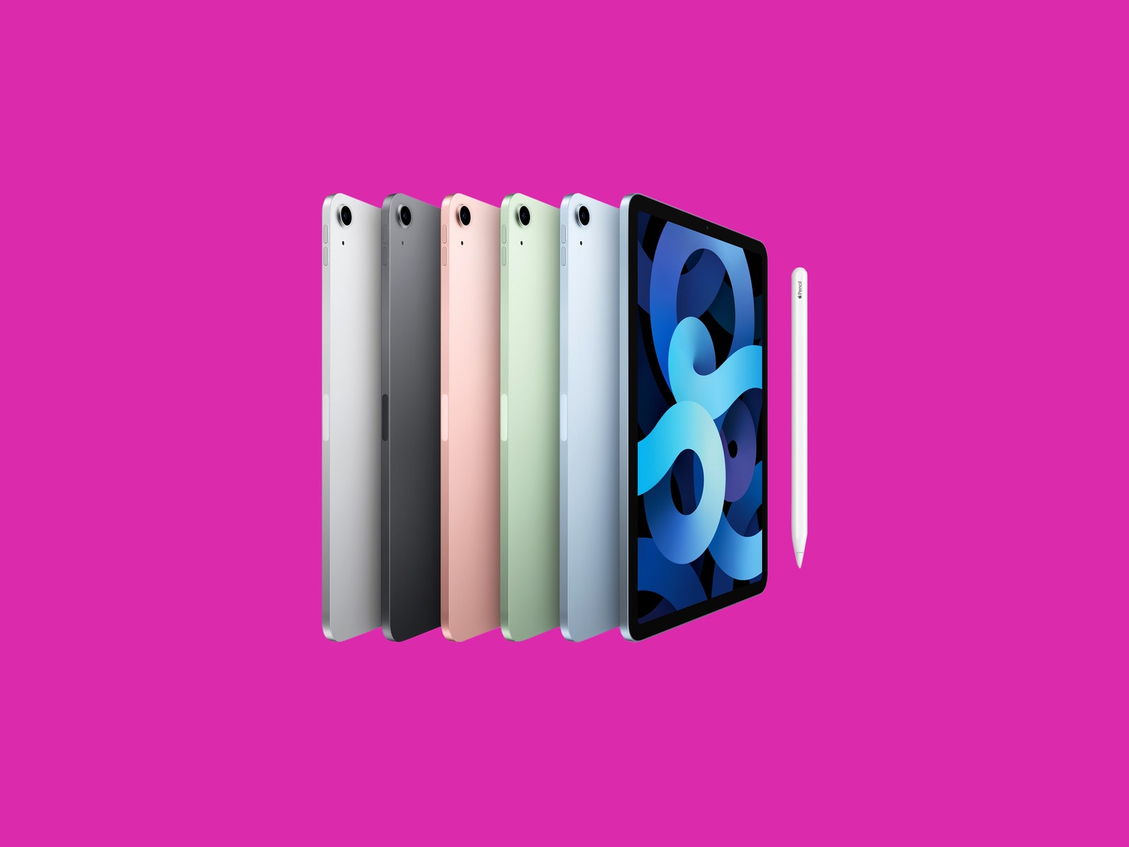 ipad air in multiple colors