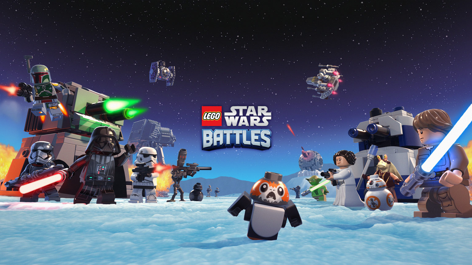 LEGO Star Wars Battles key art