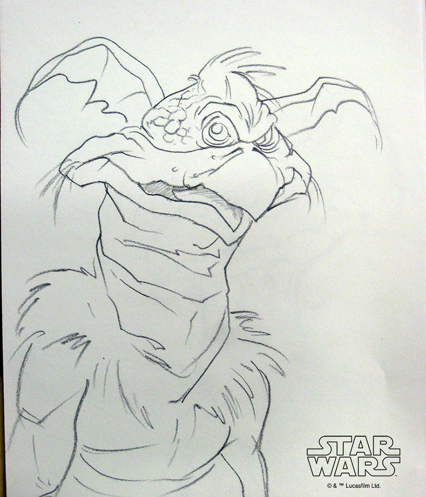 Regal Robot’s New Salacious B. Crumb Replica sketch.